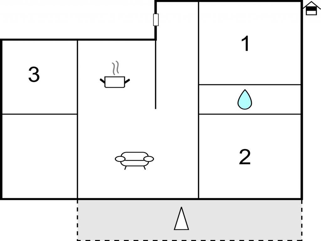 Three-Bedroom Apartment In ビエラ エクステリア 写真